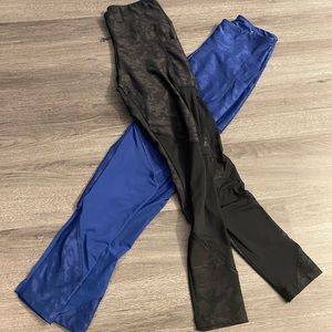 Bally fitness mesh leggings with pockets